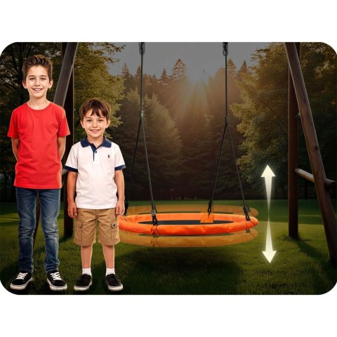 Huśtawka ogrodowa bocianie gniazdo Neo-Sport Swingo 100 cm