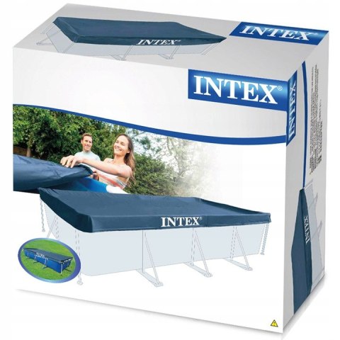 INTEX 28039 Pokrywa Basenowa 460x226 cm Winyl Otwory Opaski Na Basen INTEX 28039 Pokrywa Basenowa 460x226 cm Winyl Otwory Opaski Na Basen
