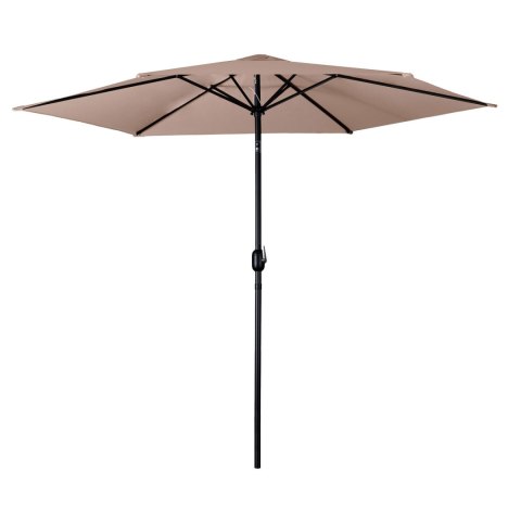 Duży Parasol Ogrodowy Plonos + Pokrowiec 300 cm – Beżowy i Wodoodporny Duży Parasol Ogrodowy Plonos + Pokrowiec 300 cm – Beżowy i Wodoodporny