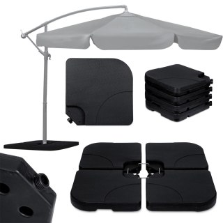 Stojak, Podstawa Pod Parasol Ogrodowy Plonos 100x100 cm – Obciążnik HDPE