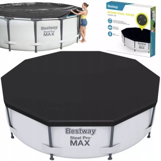 Pokrywa Basenowa Bestway 58036 305 cm – Wytrzymała Plandeka z PCV