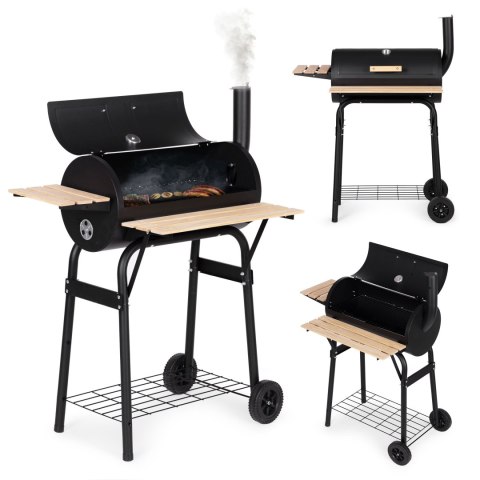 Duży Grill Ogrodowy Z Termometrem MultiGarden Ruszt 55x30 cm Komin Duży Grill Ogrodowy Z Termometrem MultiGarden Ruszt 55x30 cm Komin
