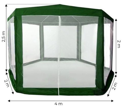 Pawilon Ogrodowy MultiGarden 2x2x2 m – Idealny Na Eventy i Relaks