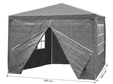 Pawilon Ogrodowy MultiGarden 3x3 m – Idealny Namiot na Eventy i Relaks
