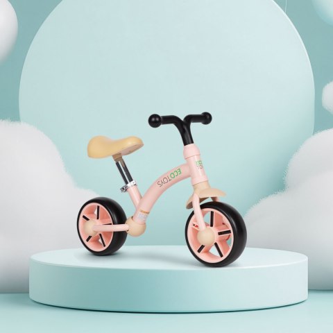 Rowerek Biegowy ECOTOYS – Regulowane Siodełko I Bezpieczna Konstrukcja - Różowy Rowerek Biegowy ECOTOYS – Regulowane Siodełko I Bezpieczna Konstrukcja - Różowy