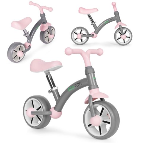 Rowerek Biegowy ECOTOYS – Regulowane Siodełko I Bezpieczna Konstrukcja