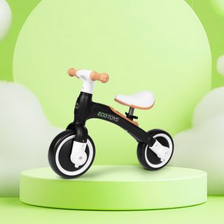 Rowerek Biegowy ECOTOYS 3W1 – Regulacja Siodełka i Odłączane Pedały