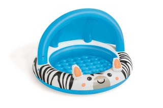 Basen Dla Dzieci z Daszkiem Bestway Safari Sun Zebra 97cm x 66cm