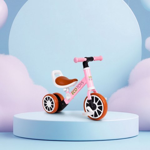 Rowerek Trójkołowy 2w1 ECOTOYS – Funkcja Biegowego I Standardowego Rowerek Trójkołowy 2w1 ECOTOYS – Funkcja Biegowego I Standardowego