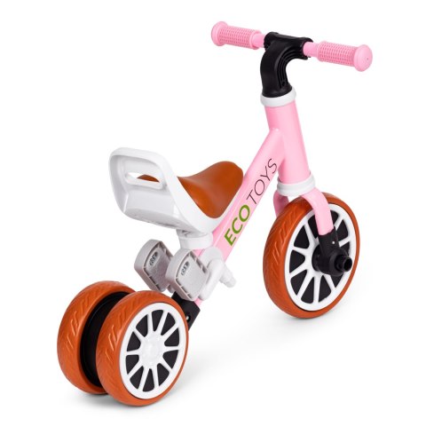 Rowerek Trójkołowy 2w1 ECOTOYS – Funkcja Biegowego I Standardowego Rowerek Trójkołowy 2w1 ECOTOYS – Funkcja Biegowego I Standardowego