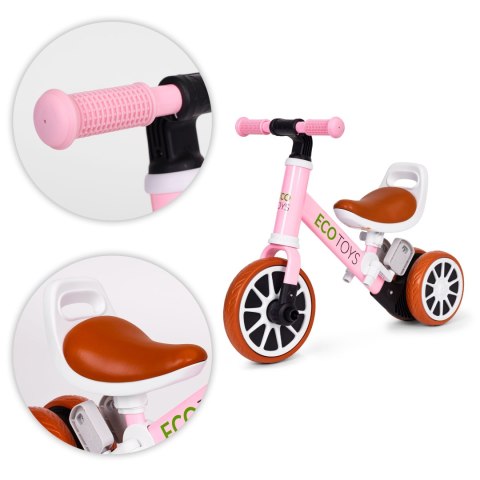 Rowerek Trójkołowy 2w1 ECOTOYS – Funkcja Biegowego I Standardowego Rowerek Trójkołowy 2w1 ECOTOYS – Funkcja Biegowego I Standardowego