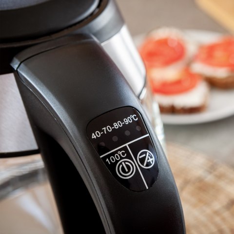 Czajnik ELDOM C520 – Szklany, Z Regulacją Temperatury I Podświetleniem LED