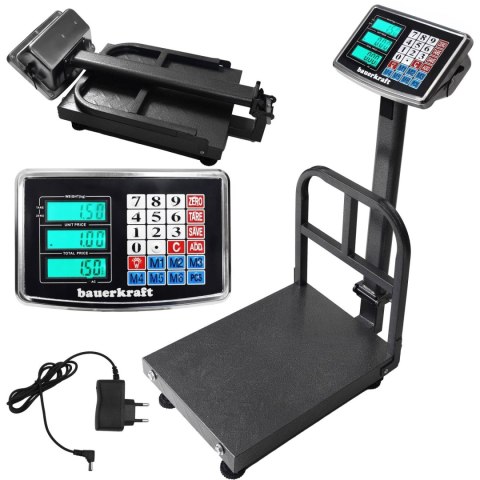 Elektroniczna Waga Magazynowa LCD 200 kg – Akumulator, Stal Nierdzewna, Składana Elektroniczna Waga Magazynowa LCD 200 kg – Akumulator, Stal Nierdzewna, Składana