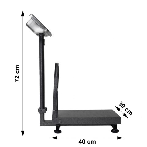Elektroniczna Waga Magazynowa LCD 200 kg – Akumulator, Stal Nierdzewna, Składana Elektroniczna Waga Magazynowa LCD 200 kg – Akumulator, Stal Nierdzewna, Składana