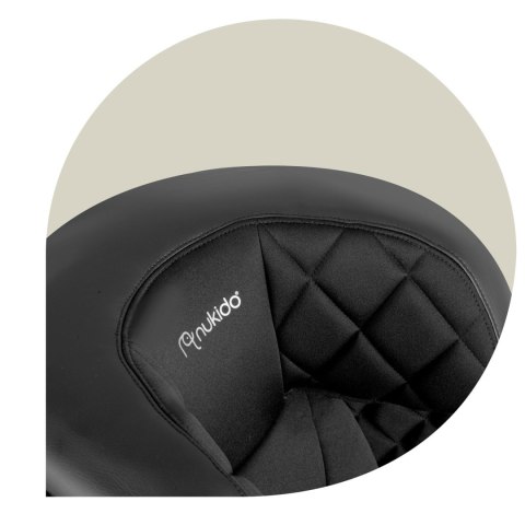 Fotelik samochodowy Nukido Louis ISOFIX i-Size (15-36 kg) - czarny Fotelik samochodowy Nukido Louis ISOFIX i-Size (15-36 kg) - czarny