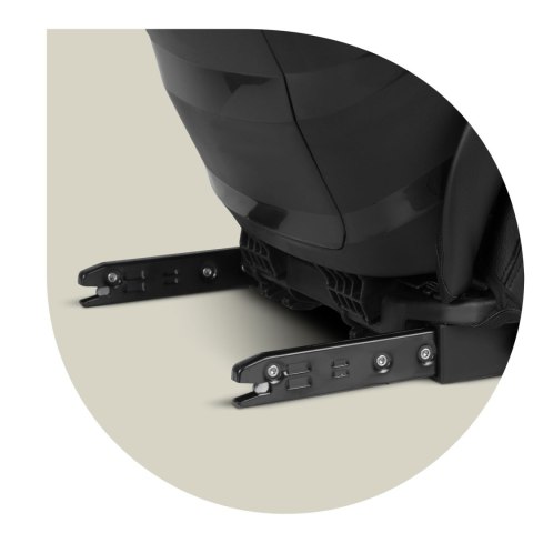 Fotelik samochodowy Nukido Louis ISOFIX i-Size (15-36 kg) - czarny Fotelik samochodowy Nukido Louis ISOFIX i-Size (15-36 kg) - czarny