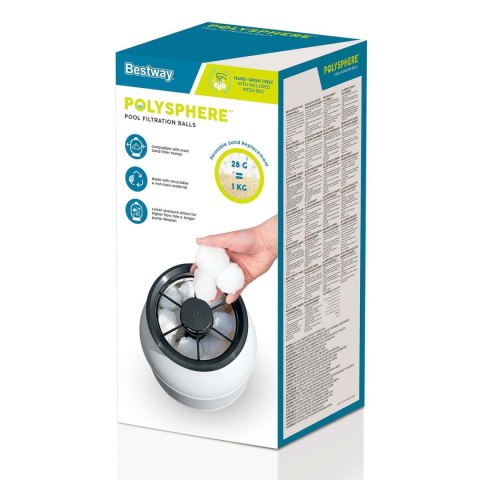Kulki Filtracyjne Polysphere FlowClear Bestway 58475 Do Pompy Piaskowej