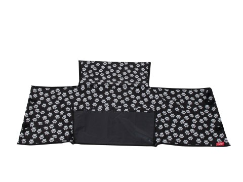 Kojec Mata Samochodowa Dla Psa Wodoodporna Z Zamkami Czarna 128x57 Cm Kojec Mata Samochodowa Dla Psa Wodoodporna Z Zamkami Czarna 128x57 Cm