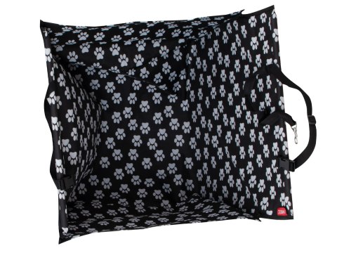 Kojec Mata Samochodowa Dla Psa Wodoodporna Z Zamkami Czarna 128x57 Cm Kojec Mata Samochodowa Dla Psa Wodoodporna Z Zamkami Czarna 128x57 Cm