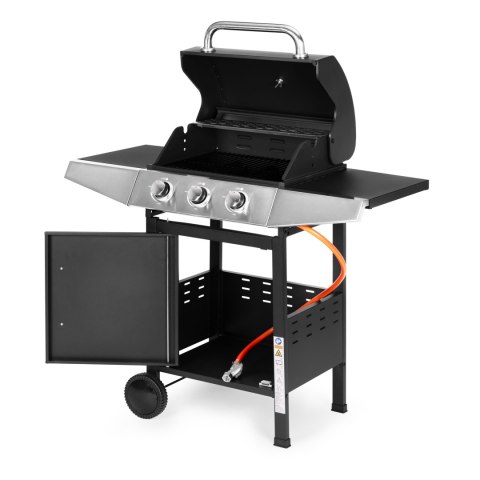 Grill Gazowy MultiGarden – 10.2 kW, 3 Palniki, Termometr i Żeliwny Ruszt Grill Gazowy MultiGarden – 10.2 kW, 3 Palniki, Termometr i Żeliwny Ruszt