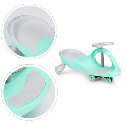 Jeździk Grawitacyjny ECOTOYS LED Zielony Dla Dzieci
