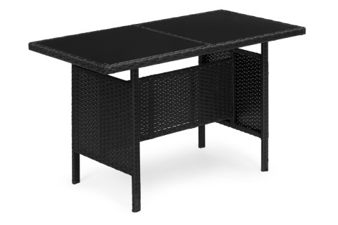 Komplet Mebli Ogrodowych MultiGarden Technorattan – 2 Krzesła, Ławka, Stolik Komplet Mebli Ogrodowych MultiGarden Technorattan – 2 Krzesła, Ławka, Stolik