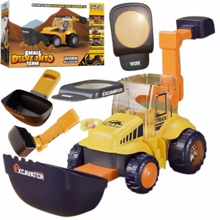 Koparka Edukacyjna 4w1 Dla Dzieci – Lupa, Kompas, Łyżki Do Piasku