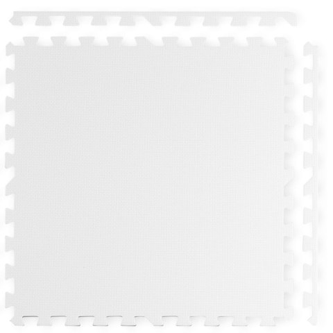 Mata Piankowa Puzzle Ricokids 60x60cm 4 szt białe i szare