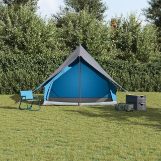 Namiot kempingowy A-frame 3-osobowy, niebieski, wodoodporny
