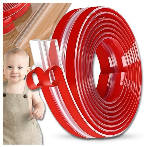 Bezbarwna Taśma Zabezpieczająca Kanty Mebli NICEKIDS 3m – Ochrona Dla Dzieci