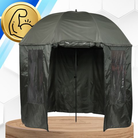 Parasol Wędkarski Namiot Z Osłoną 240 cm – Wodoodporny Parasol Wędkarski Namiot Z Osłoną 240 cm – Wodoodporny