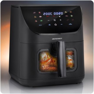 Frytkownica Beztłuszczowa Air Fryer Berdsen BD-660 Czarna – 8 L, 1700 W