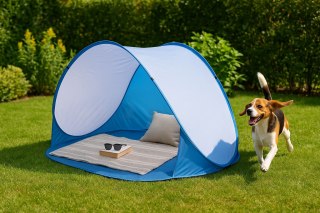 Namiot Plażowy MultiGarden – Pop-Up, Ochrona UV, Lekki, 213x121x100 cm