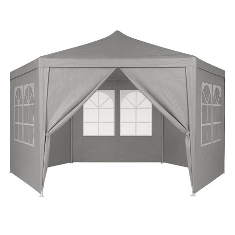Pawilon Ogrodowy MultiGarden 2x2x2 m – Namiot Eventowy, 6 Ścian, Wodoodporny, Szary