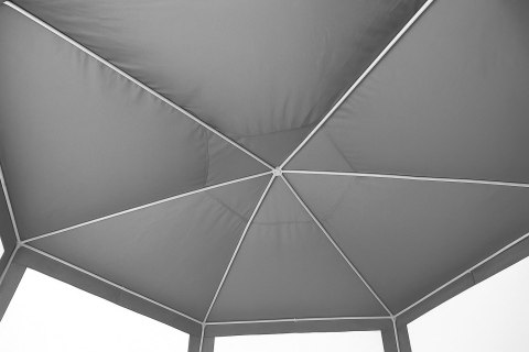 Pawilon Ogrodowy MultiGarden 2x2x2 m – Namiot Eventowy, 6 Ścian, Wodoodporny, Szary