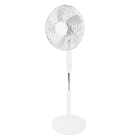 Wentylator Stojący 45W Longwell H-072 – 5 Łopatek, 3 Tryby, Regulacja Wysokości