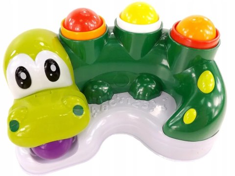 Interaktywna Zabawka Dinozaur Zbijak Piłeczek Dla Dzieci