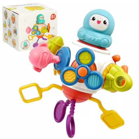 Edukacyjna Kostka Kosmiczna Sensoryczna 8w1 – Zabawka Interaktywna