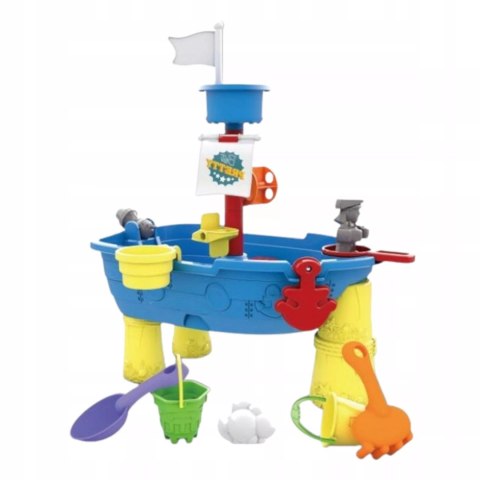 Stolik Piracki Do Wody I Piasku Zjeżdżalnia 15 Akcesoriów