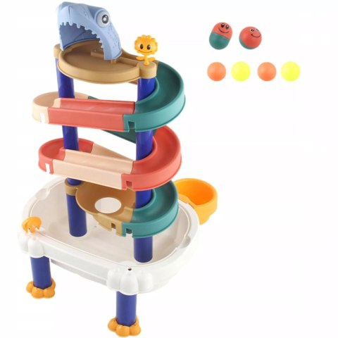 Stolik Do Zabawy Z Wodą I Piaskiem Rekin – Zjeżdżalnia, Piłeczki, Zwierzątka