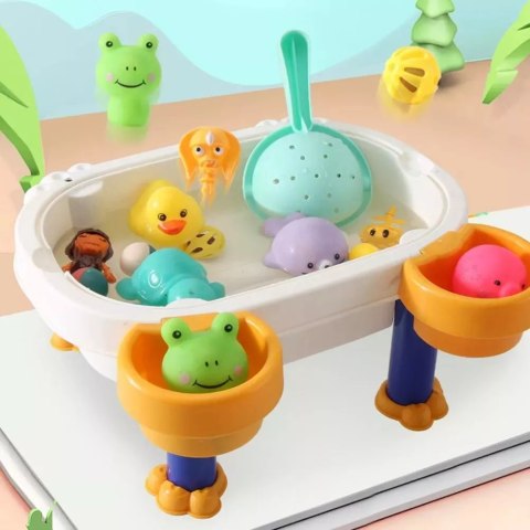 Stolik Do Zabawy Z Wodą I Piaskiem Rekin – Zjeżdżalnia, Piłeczki, Zwierzątka