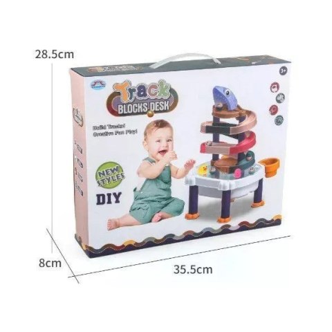 Stolik Do Zabawy Z Wodą I Piaskiem Rekin – Zjeżdżalnia, Piłeczki, Zwierzątka