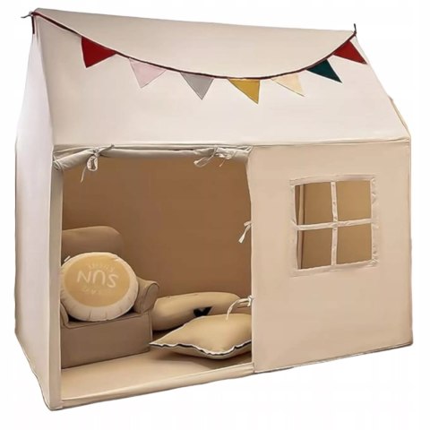 Namiot Domek Dla Dzieci Z Girlandą I Lampkami