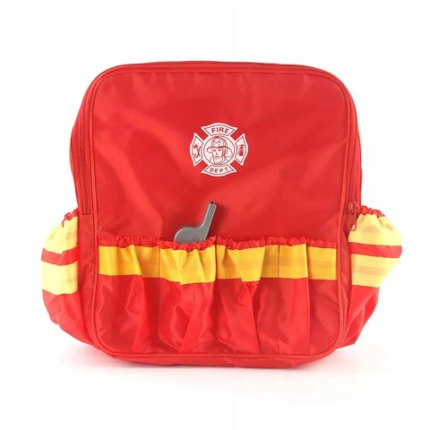 Zestaw Małego Strażaka – Krótkofalówka, Gaśnica, Siekiera, Młotek