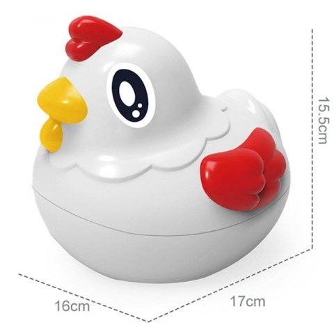 Kolorowa Kura Sorter WOOPIE – Edukacyjna Zabawka Montessori, 12 Jajek