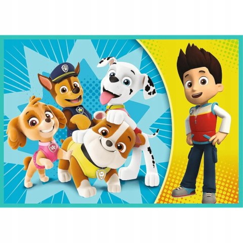 Puzzle 4w1 Psi Patrol Wesoła Ekipa Trefl 34346