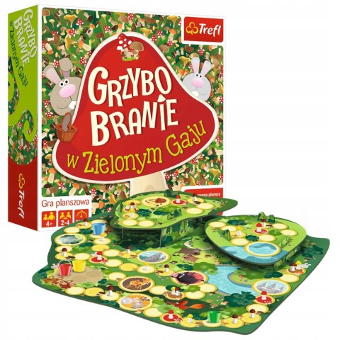 Gra Planszowa Grzybobranie W Zielonym Gaju Trefl 00988