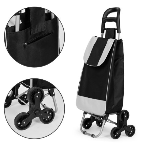 Wózek Na Zakupy 25 litrów ModernHome – Wodoodporny, Potrójne Koła