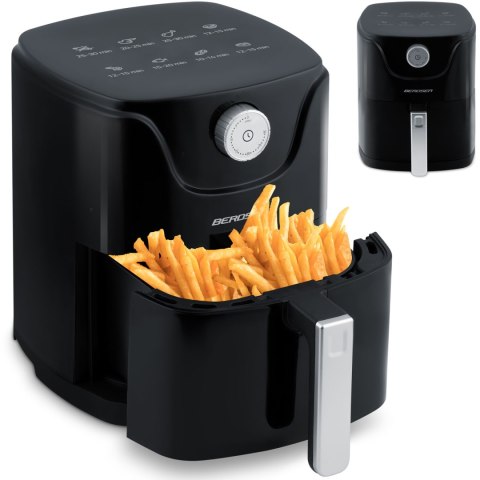 Kompaktowa Frytkownica Beztłuszczowa Air fryer Berdsen BD-654 2,5 L – 1000 W