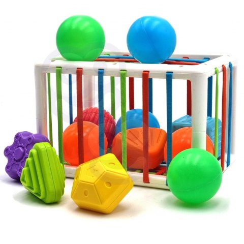 Elastyczna Kostka Sensoryczna od WOOPIE Sorter Kształty 13 el. Elastyczna Kostka Sensoryczna od WOOPIE Sorter Kształty 13 el.